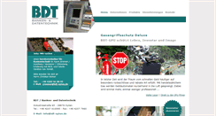 Desktop Screenshot of bdt-oyten.de